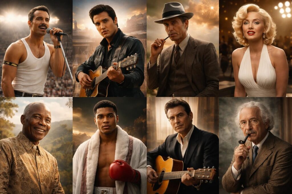 découvrez les biopics les plus marquants qui retracent les vies fascinantes de personnalités célèbres à travers des films captivants et inspirants.