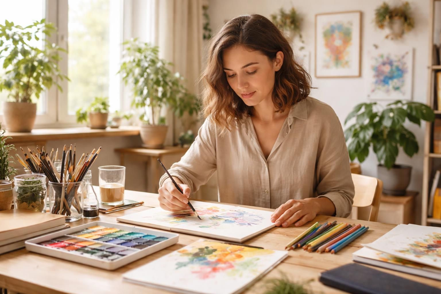 explorez comment les loisirs artistiques favorisent le développement personnel en stimulant la créativité, la confiance en soi et le bien-être émotionnel.