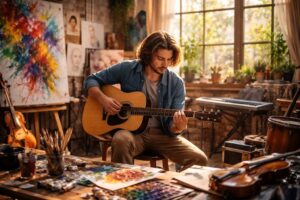 explorez l'univers de la musique et de la créativité artistique, découvrez comment elles s'influencent mutuellement et stimulent l'expression personnelle.