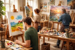 découvrez nos conseils pour choisir un atelier de peinture adapté à votre niveau, que vous soyez débutant ou expérimenté, et progresser en toute confiance.
