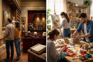 découvrez la différence entre loisirs culturels et loisirs créatifs, et comment chacun enrichit votre temps libre par la découverte artistique ou la création personnelle.