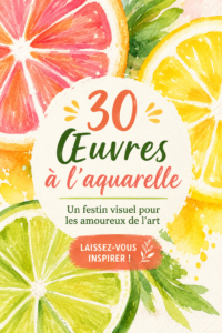 Une belle collection d'œuvres à l'aquarelle exposées sur un mur.