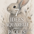Une sélection d'œufs peints à l'aquarelle présentés pour Pâques.