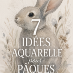 Une sélection d'œufs peints à l'aquarelle présentés pour Pâques.