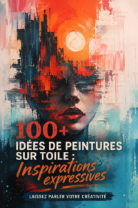 Femme peignant sur toile avec des couleurs vives, illustrant des idées de peinture créatives.