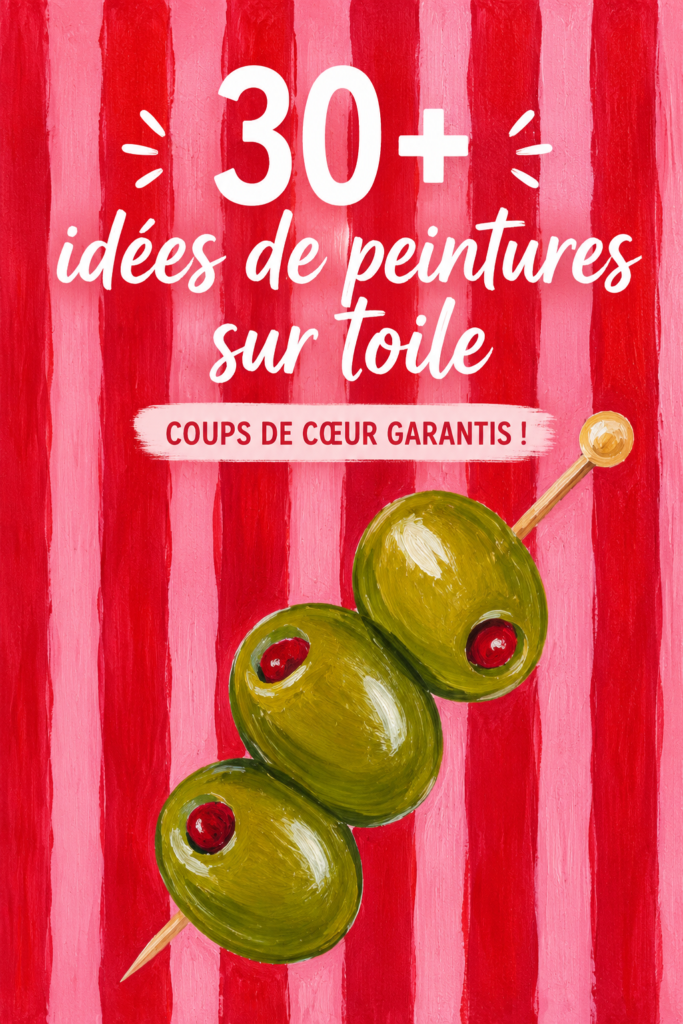 Peinture sur toile avec des motifs floraux colorés