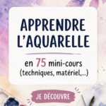 Un large éventail de fournitures d'aquarelle sur un bureau lumineux