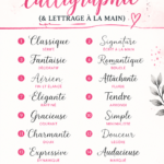 Une sélection de polices de calligraphie gratuites sur un fond neutre, mettant en avant la créativité.