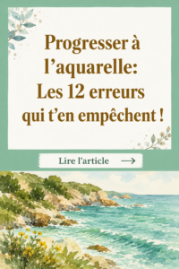 Une aquarelle colorée montrant une nature vibrant et des erreurs communément commises.