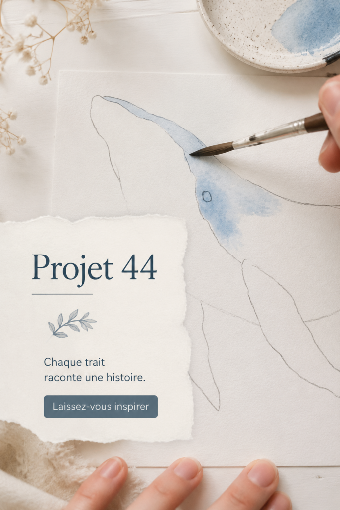 Image d'un projet inspiré par Baleias, mettant en avant des créations colorées.