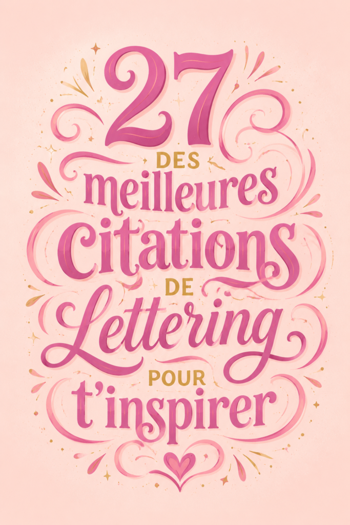Un mur décoré avec des citations inspirantes en lettering coloré.