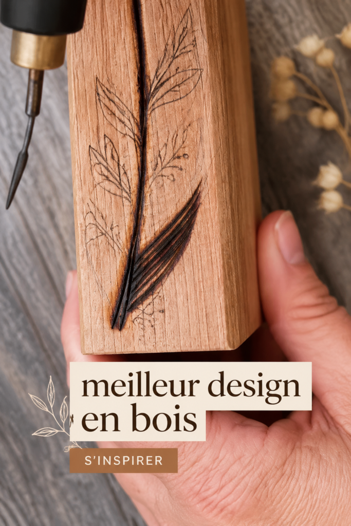 Un salon moderne avec des éléments en bois foncé et un espace chaleureux