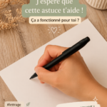 Un exemple de lettering moderne avec des lettres artistiques et colorées.