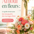 Bouquet d'été coloré pour un mariage décoré de fleurs géantes.