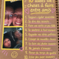 Un scrapbook coloré rempli de souvenirs pour un cadeau personnalisé à une amie