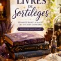 Couverture inspirante d'un livre de sortilèges sur une table légendaire.