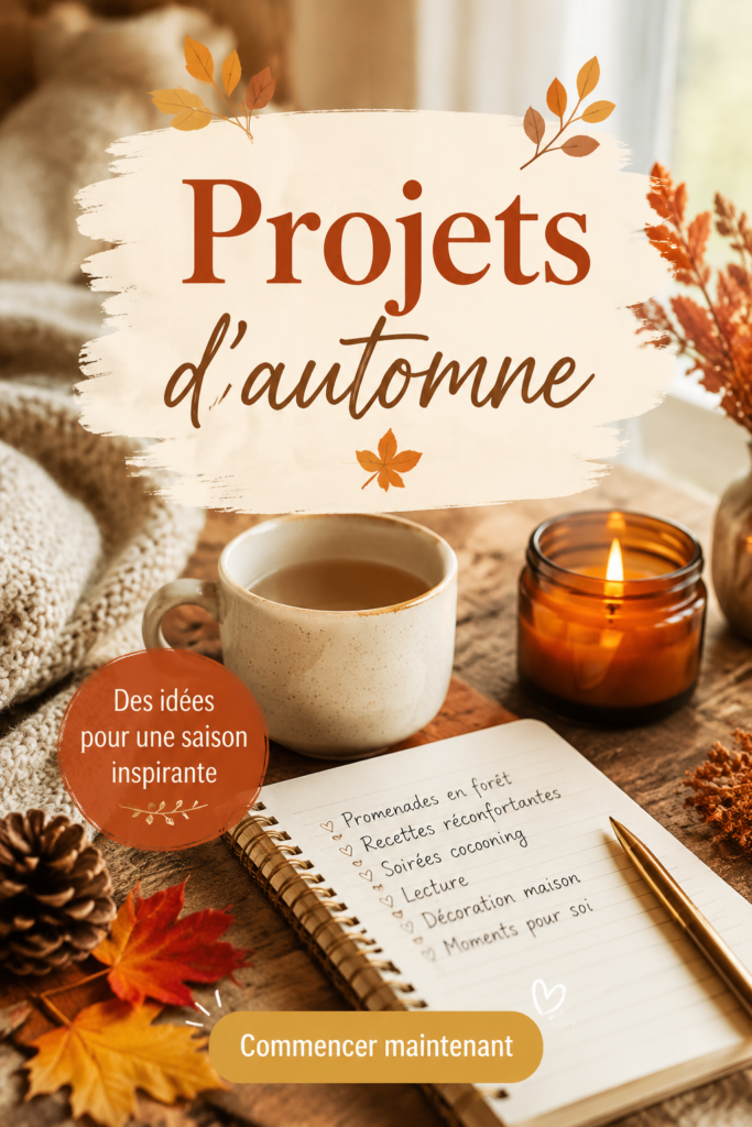Un joli décor automnal avec des éléments DIY colorés et créatifs