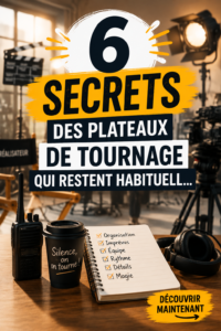Scène de tournage avec des décors et éclairages inspirants pour un projet créatif