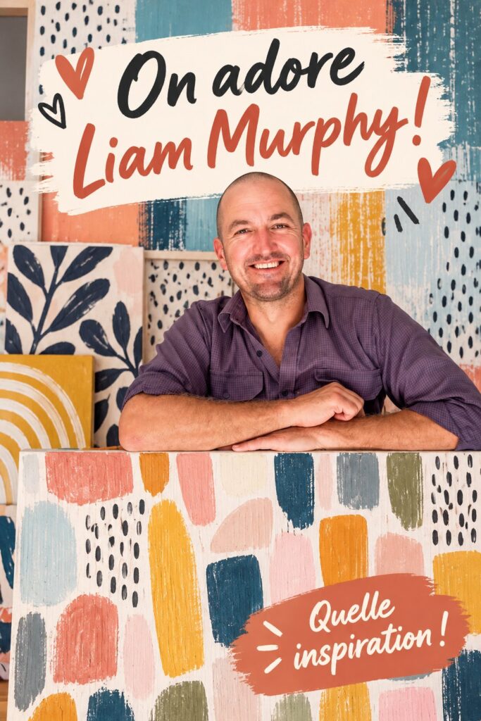 Un portrait de Liam Murphy, artiste innovant dans les arts créatifs.