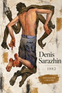 Détails d'une peinture réaliste de Denis Sarazhin montrant une scène vivante.