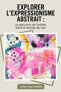Une œuvre vibrante d'expressionnisme abstrait avec des couleurs éclatantes.
